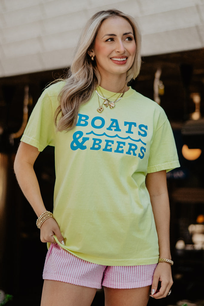 Boats & Beers Graphic Tees