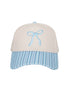 Coquette Bow Vintage Two-Toned Hat - Katydid.com