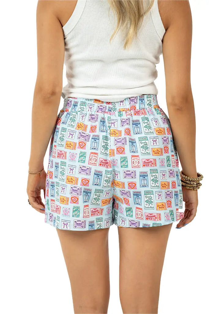 Traveling Matchbook Patterned Boxers - Katydid.com