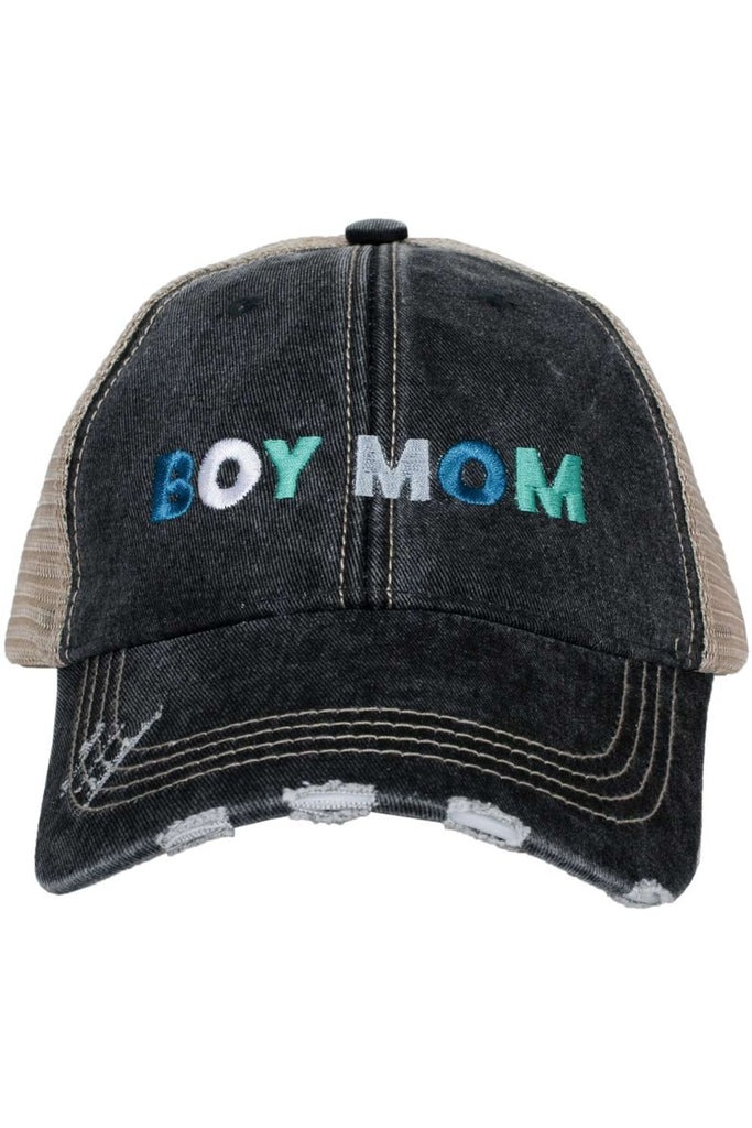 Boy Mom Women's Trucker Hats - Multicolored