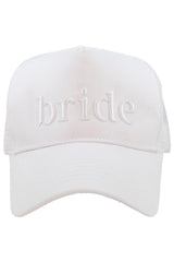 Bride 3-D Embroidered Trucker Hat