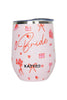 Bride Red Drawings Insulated Wine Tumbler