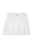 White Scuba Bubble Skirt - Katydid.com
