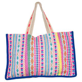 BEACH Tasseled Oversized Tote Bag for Women