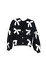 Bow Knit Cardigan Women's Sweaters