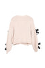 Bow Knit Cardigan Women's Sweaters