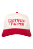 Certified Yapper Two-Toned Vintage Hat