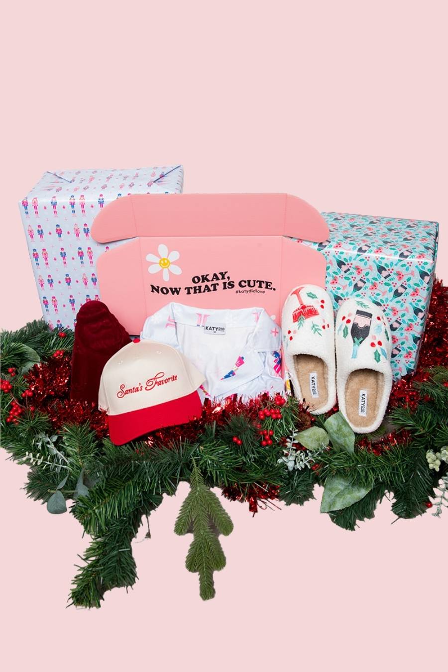 Champagne Christmas Gift Box