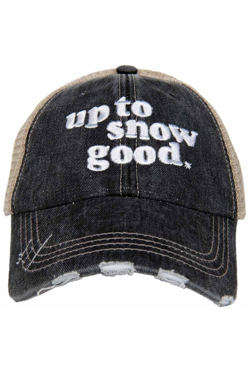 Up to Snow Good Trucker Hat - Katydid.com