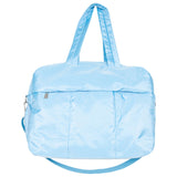 Light Blue Weekender Bag w/ Pass-Thru Slip