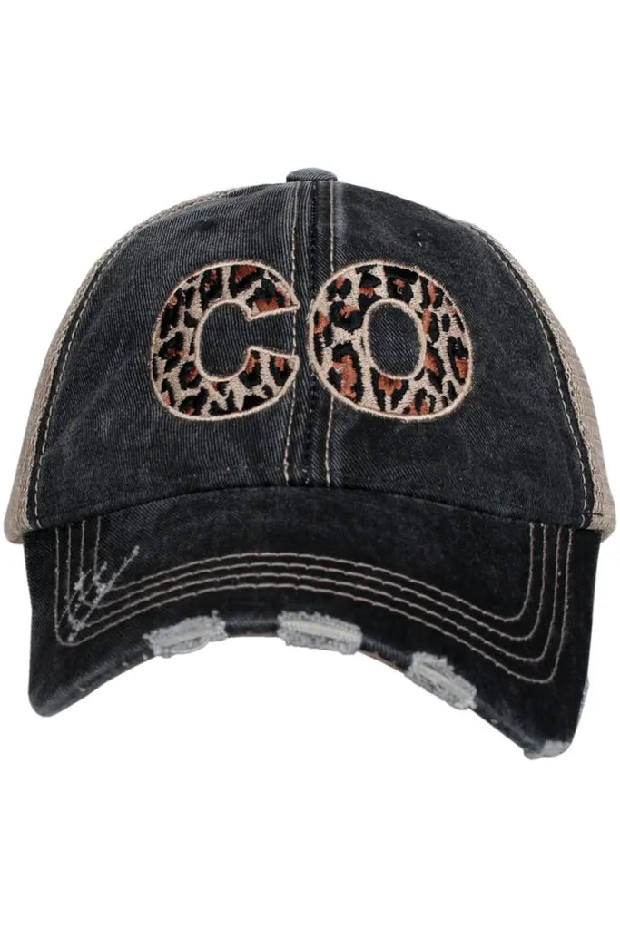 CO Colorado Leopard State Women's Hat