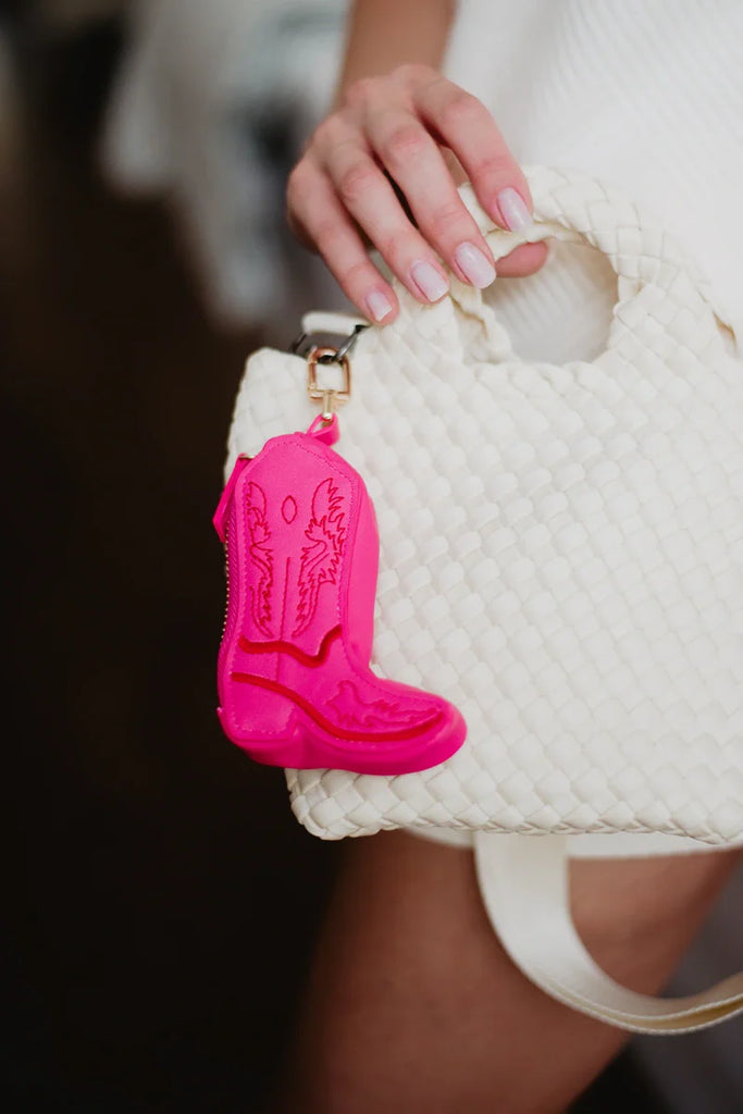 Western Boot Coin Purse Keychain - Katydid.com