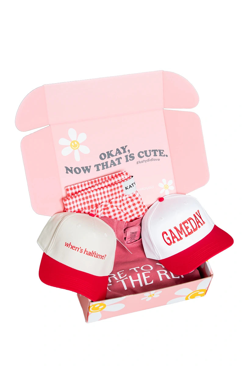 The Sideline Gift Box (Red) - Katydid.com