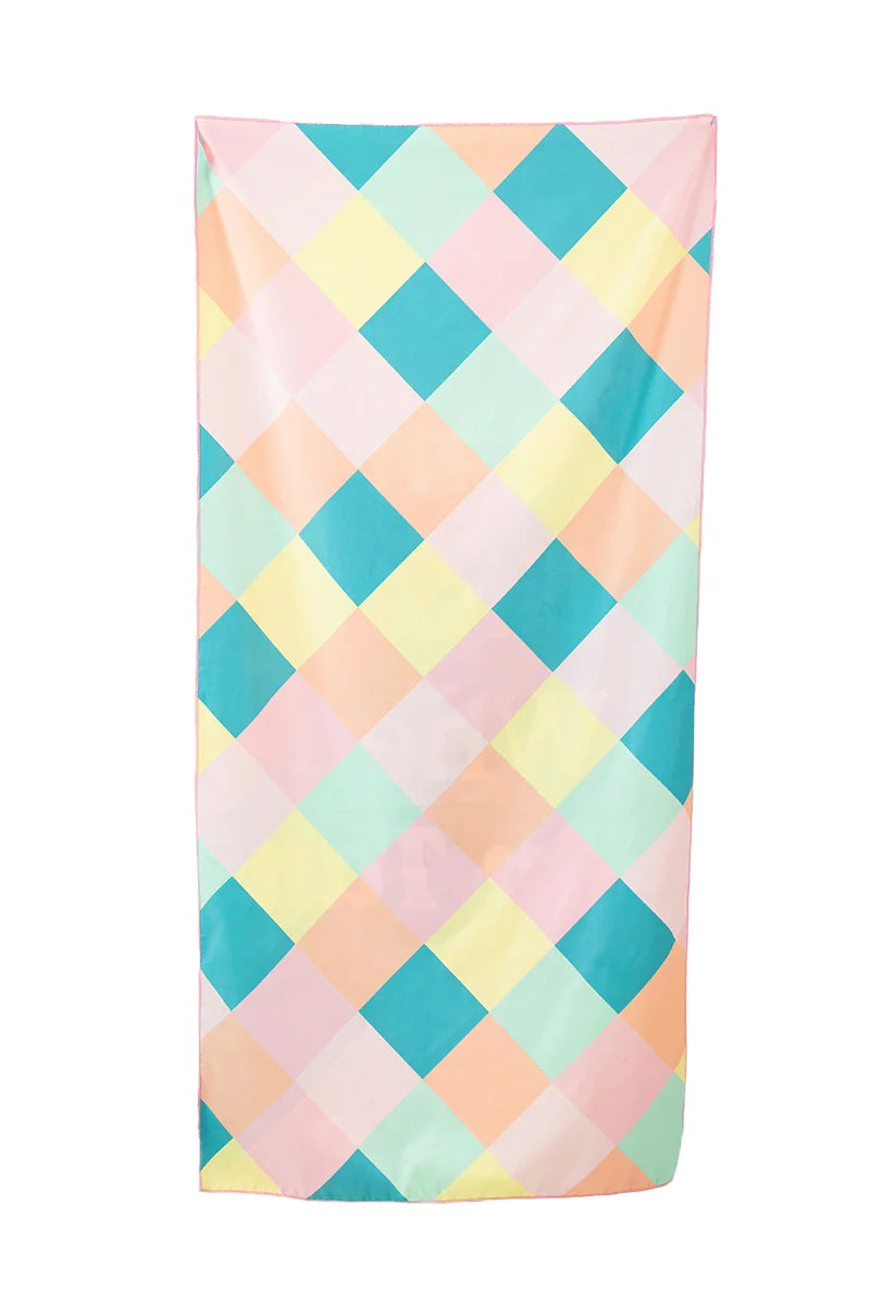 I'm Nicer When I'm Tan Reversible Pool Towel - Katydid.com