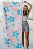 Cool Flowers Microfiber Towel