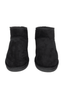 Black Fur Mini Ankle Boots for Women