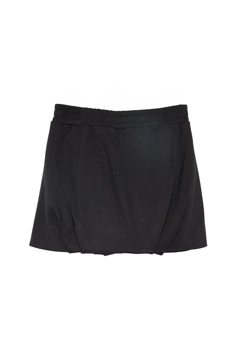 Black Scuba Skirt