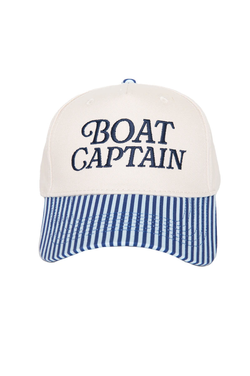Boat Captain Two-Toned Vintage Hat - Katydid.com