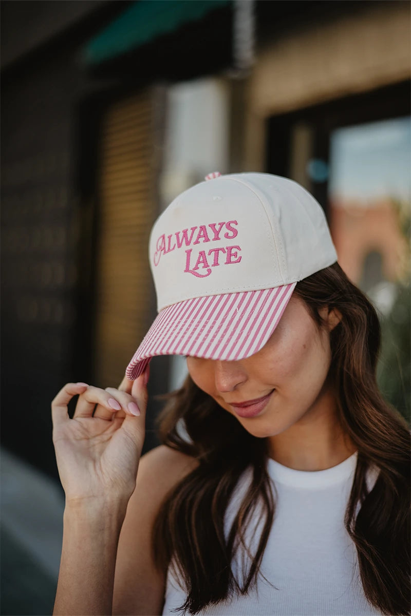 Always Late Vintage Trucker Hats for Women - Katydid.com