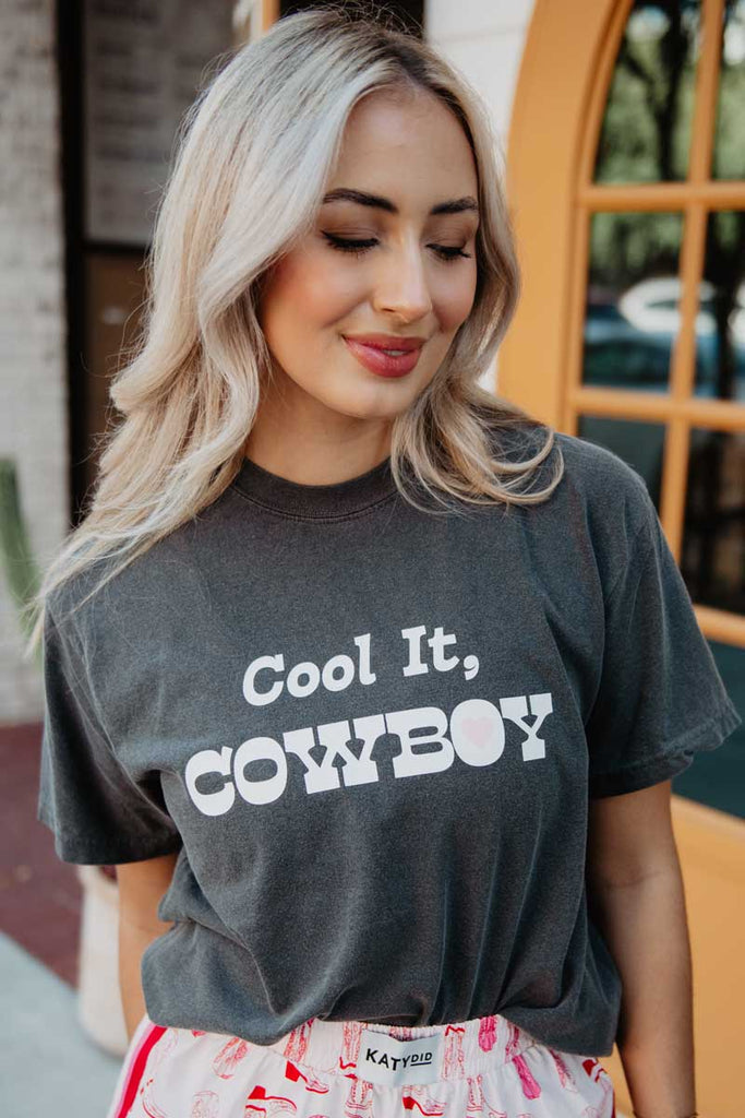 Cool it, Cowboy Graphic T-Shirt Women's