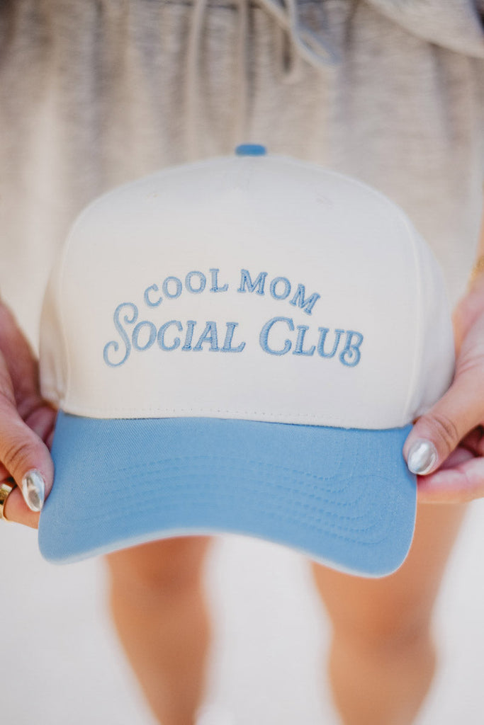 Cool Mom Social Club Two-Toned Vintage Hat