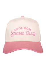 Cool Mom Social Club Two-Toned Vintage Hat