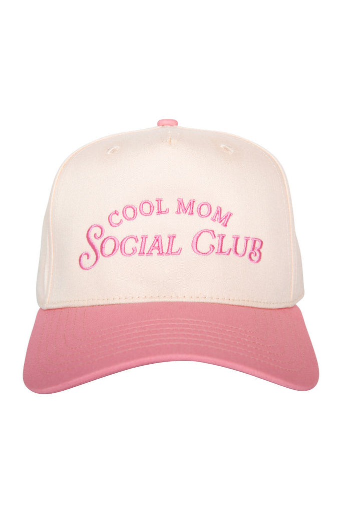 Cool Mom Social Club Two-Toned Vintage Hat