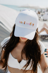 Cool Wifey Trucker Hat (White Foam)