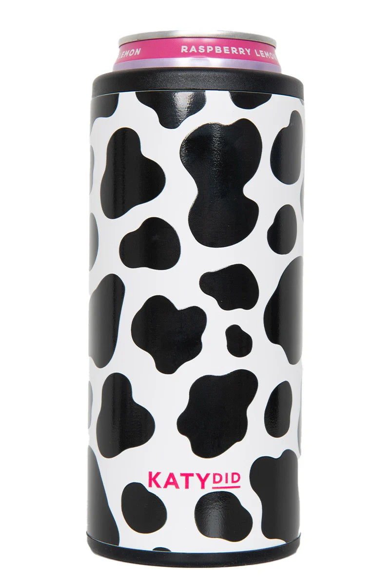 Cow Print Can Cooler Koozie