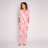 Light Pink Western Boots Loungewear Pants Set