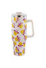 Cowboy Happy Face Travel 40 Oz Tumbler