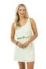 Cream Summer Mini Dress