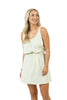 Cream Summer Mini Dress