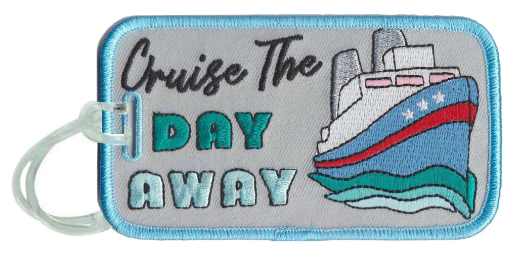 Cruise the Day Away Luggage Tags - Katydid.com
