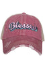 Blessed Layered Trucker Hats