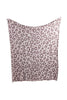 Lilac Gray Leopard Oversized Big BLANKET