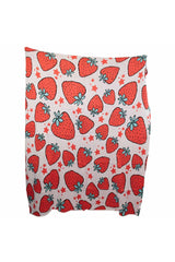 Strawberry Oversized Knitted BLANKET