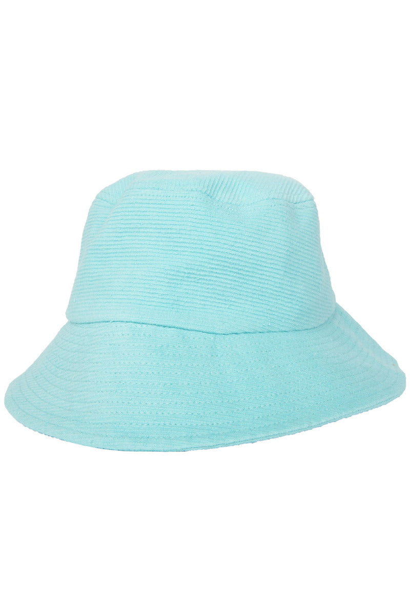 Mint Corduroy Bucket Hat - Katydid.com