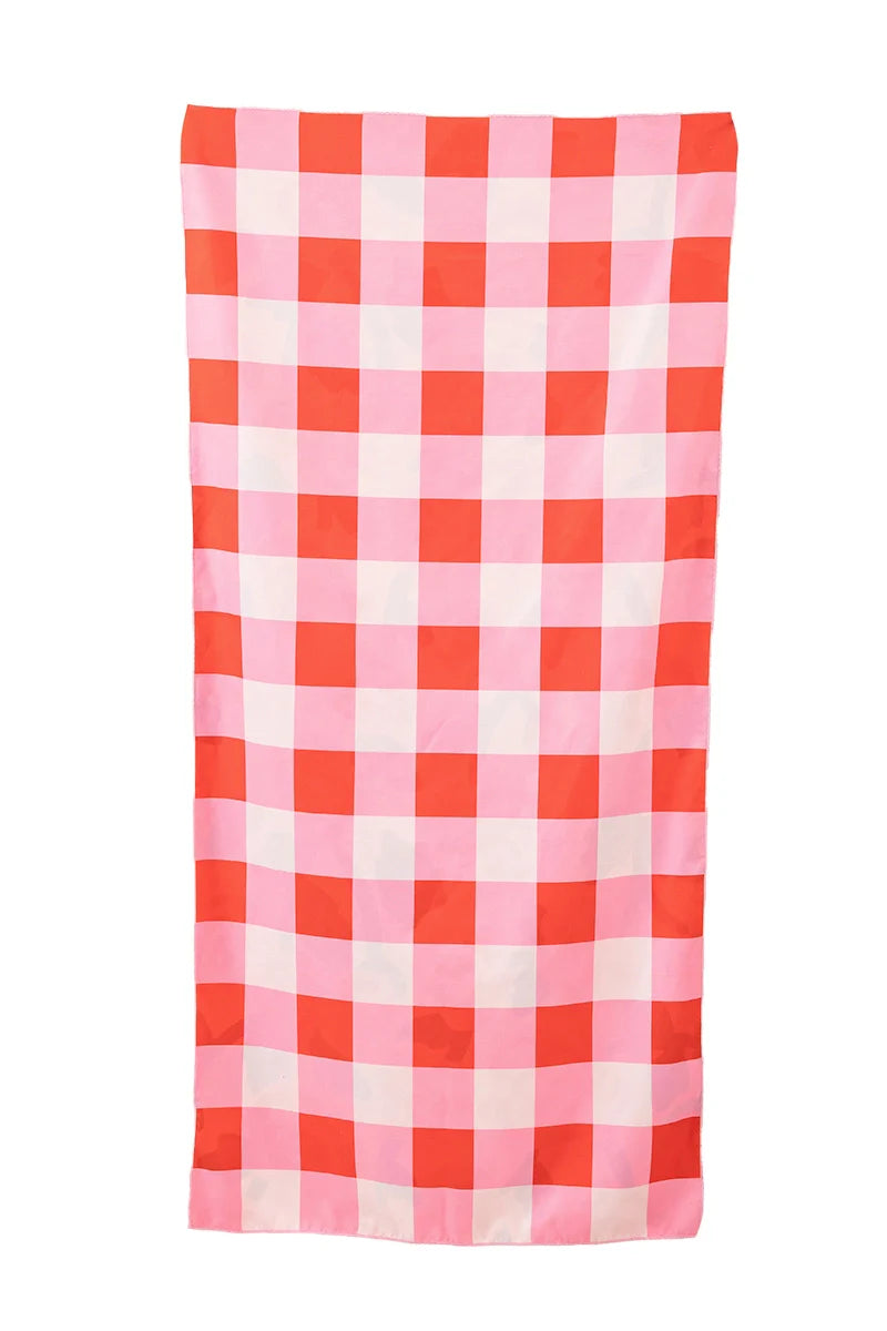 Roses All Over Microfiber Reversible Towel - Katydid.com