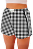 Black Women's Plaid Boxers