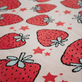 Strawberry Oversized Knitted BLANKET