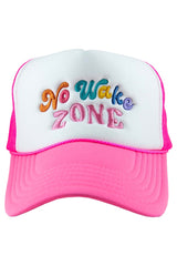 No Wake Zone Foam Trucker Hat