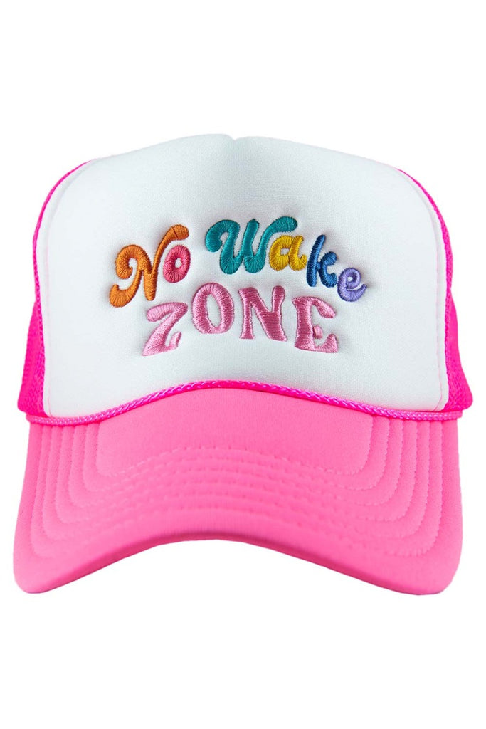 No Wake Zone Foam Trucker Hat