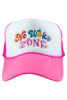 No Wake Zone Foam Trucker Hat