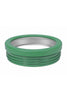 Aqua and Green Striped 12 Oz Can Cooler