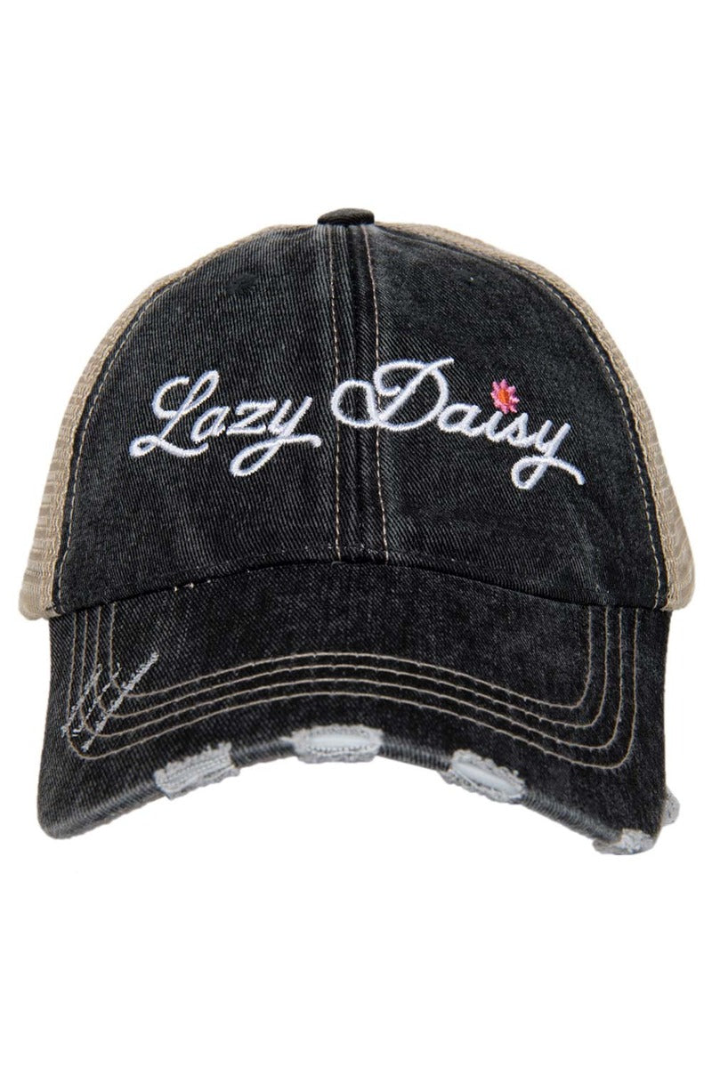 Lazy Daisy Trucker Hat - Katydid.com