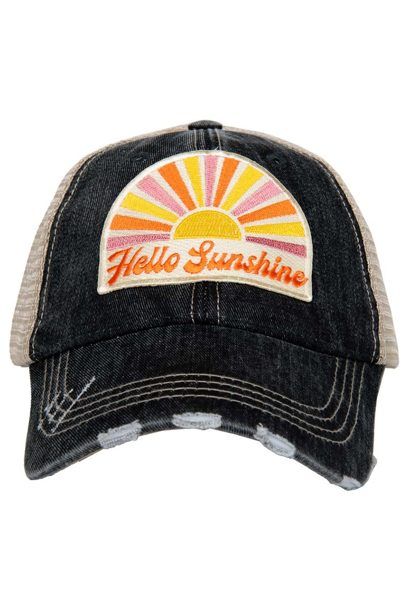 Hello Sunshine Trucker Hat - Katydid.com