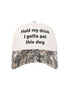 Hold My Drink I Gotta Pet This Dog Vintage Hat - Katydid.com