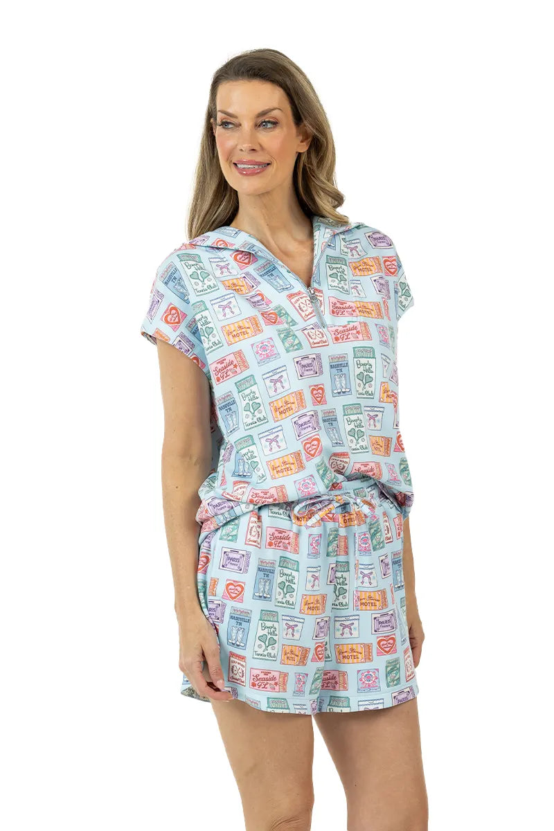 Traveling Matchbook Two Piece Scuba Set - Katydid.com