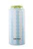 Light Blue Scalloped 12 Oz Can Cooler